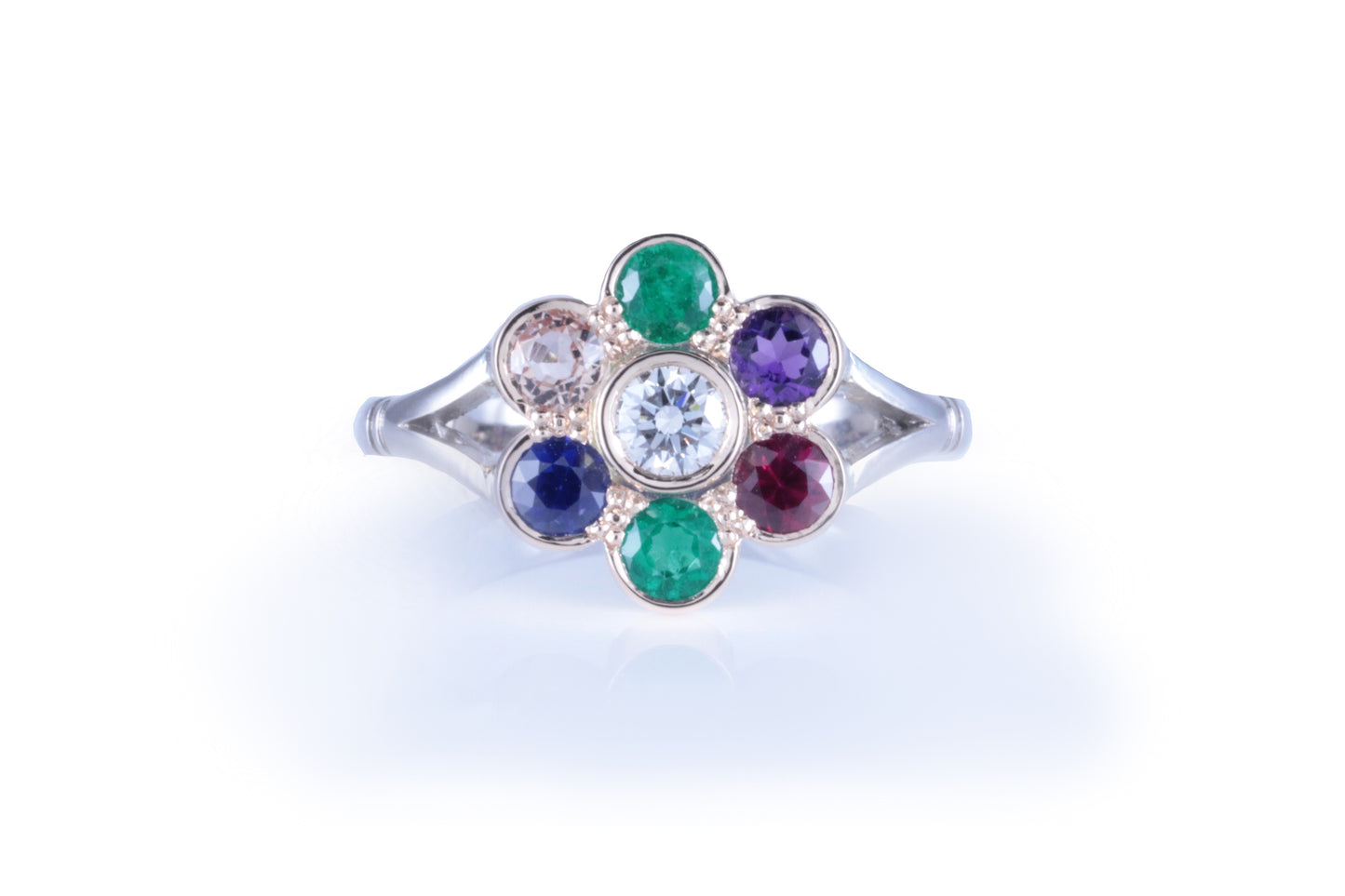 Dearest Ring Daisy Edwardian style in 18ct