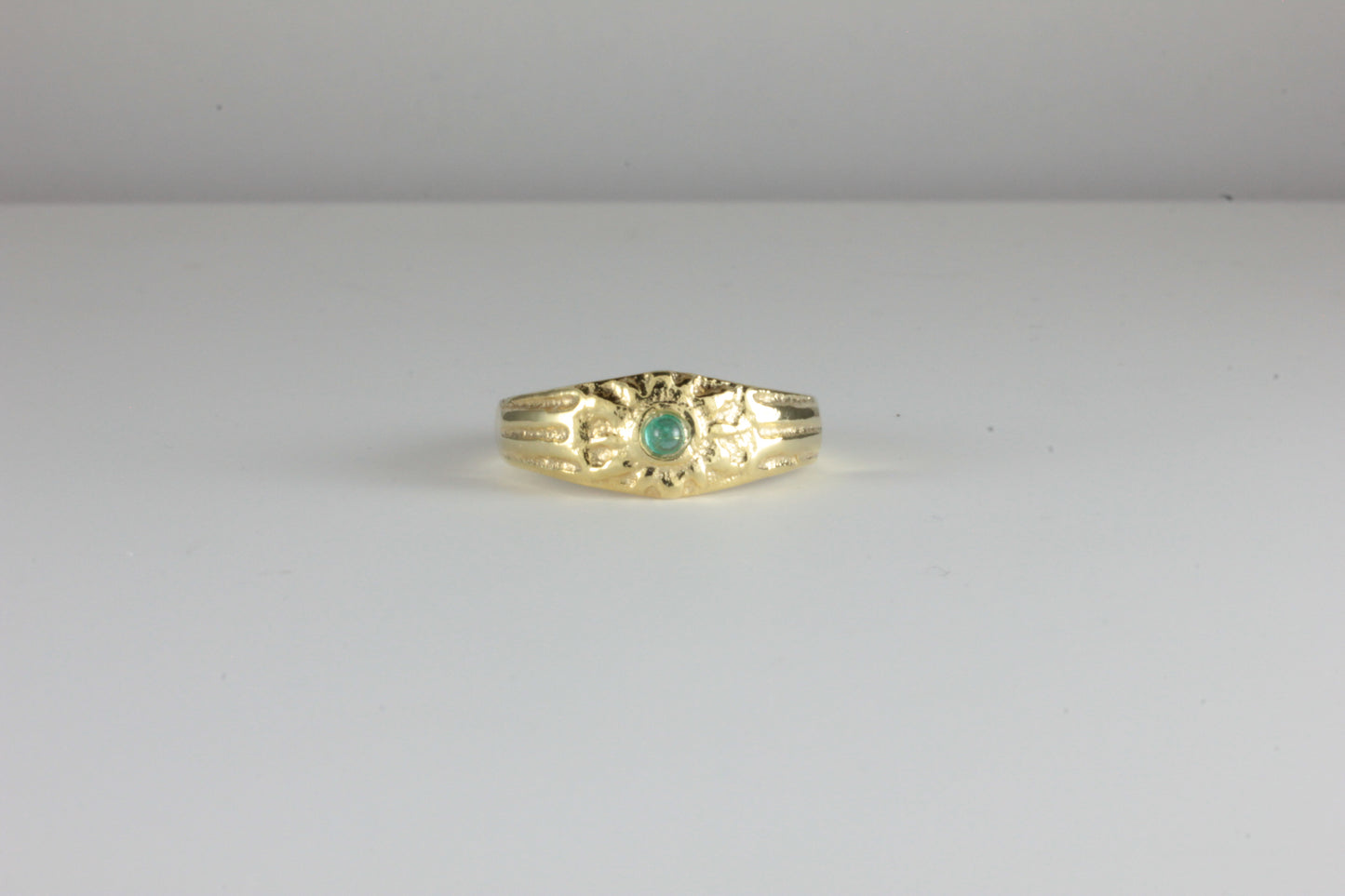 22ct Gold and Emerald Ring