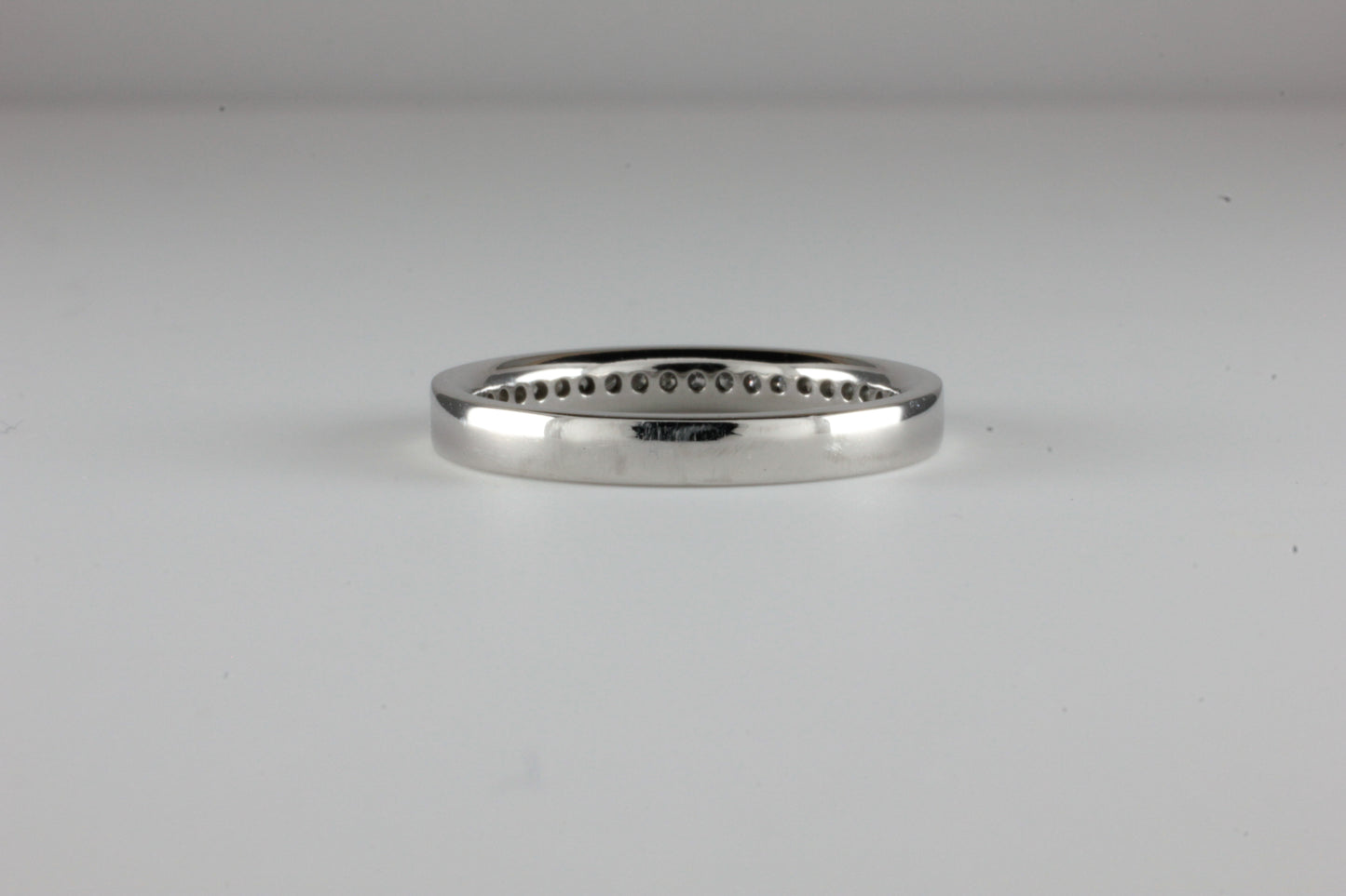 Platinum Half Eternity Ring 0.33ct Princess Cut Diamonds