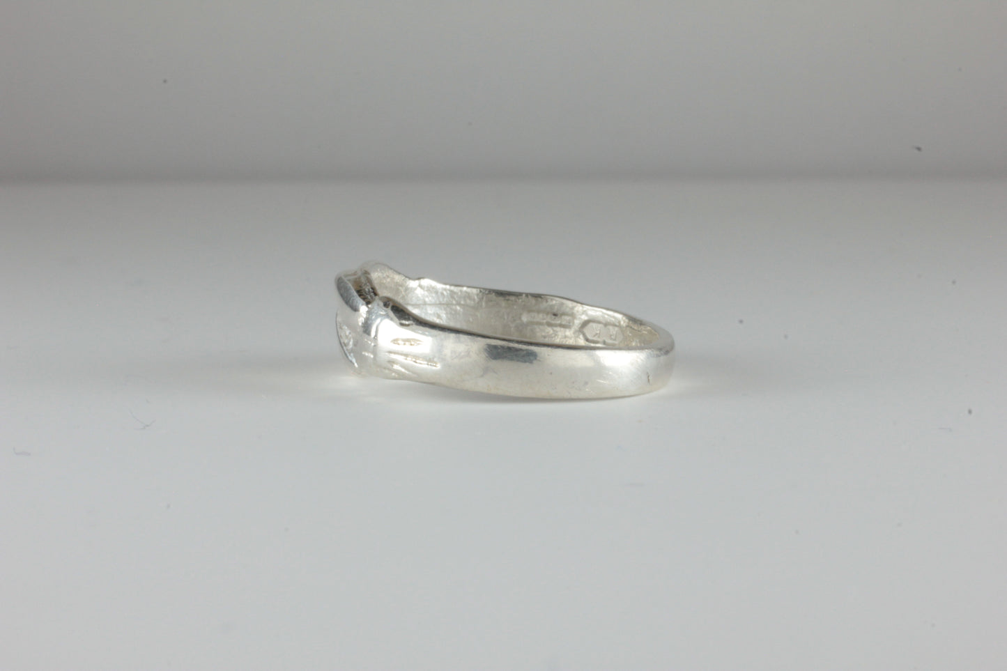 'Ludus' Clasped Hands Fede Ring C12th Medieval style
