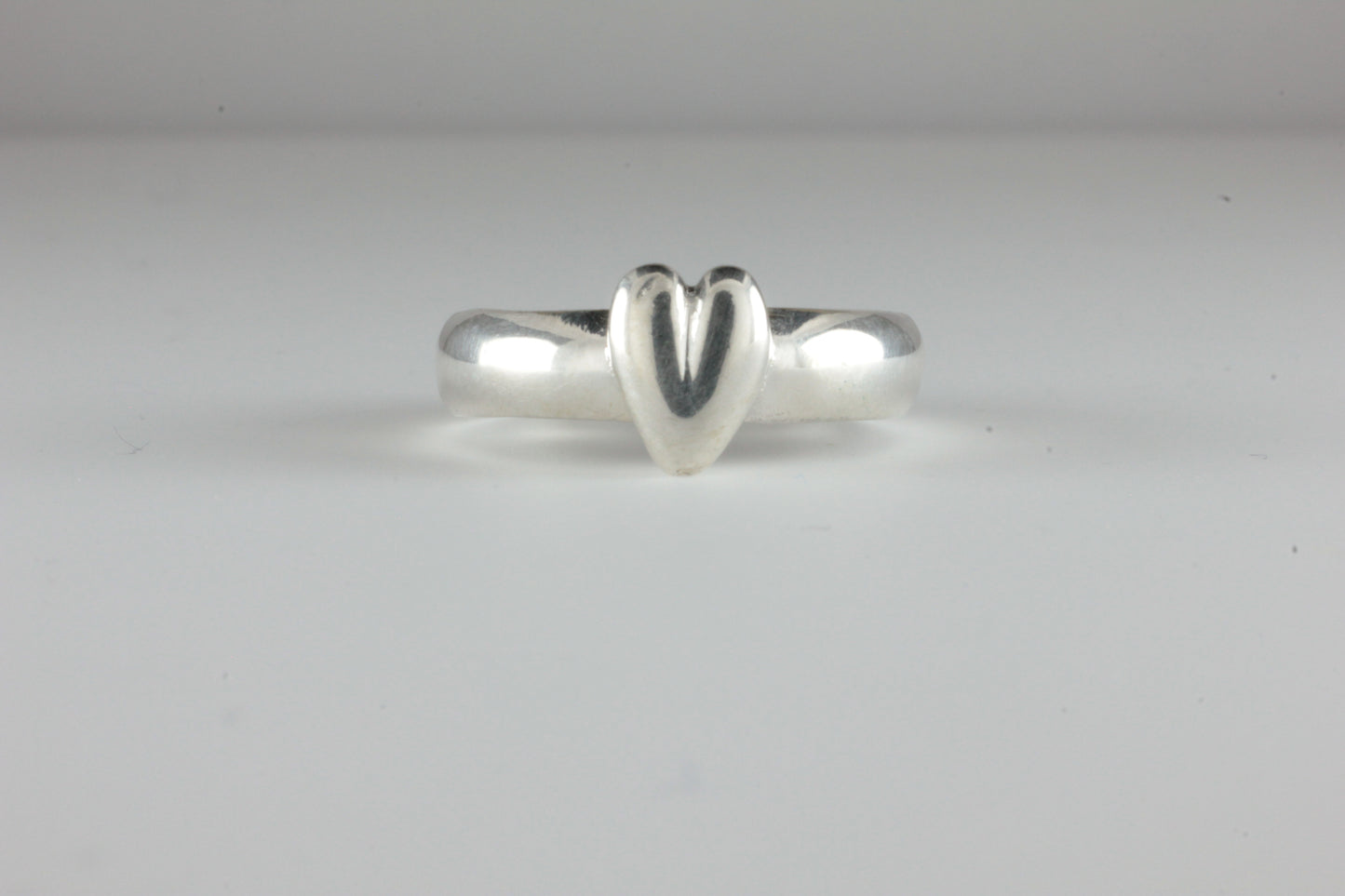 'Cordis' Medieval style Heart Ring Silver C15th
