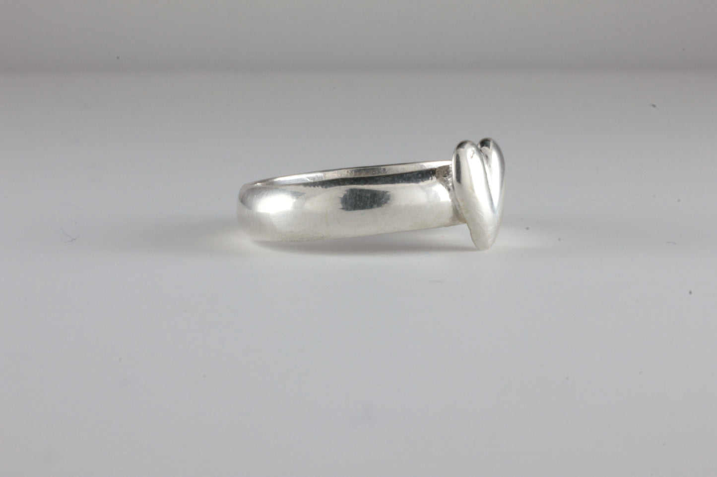 'Cordis' Medieval style Heart Ring Silver C15th