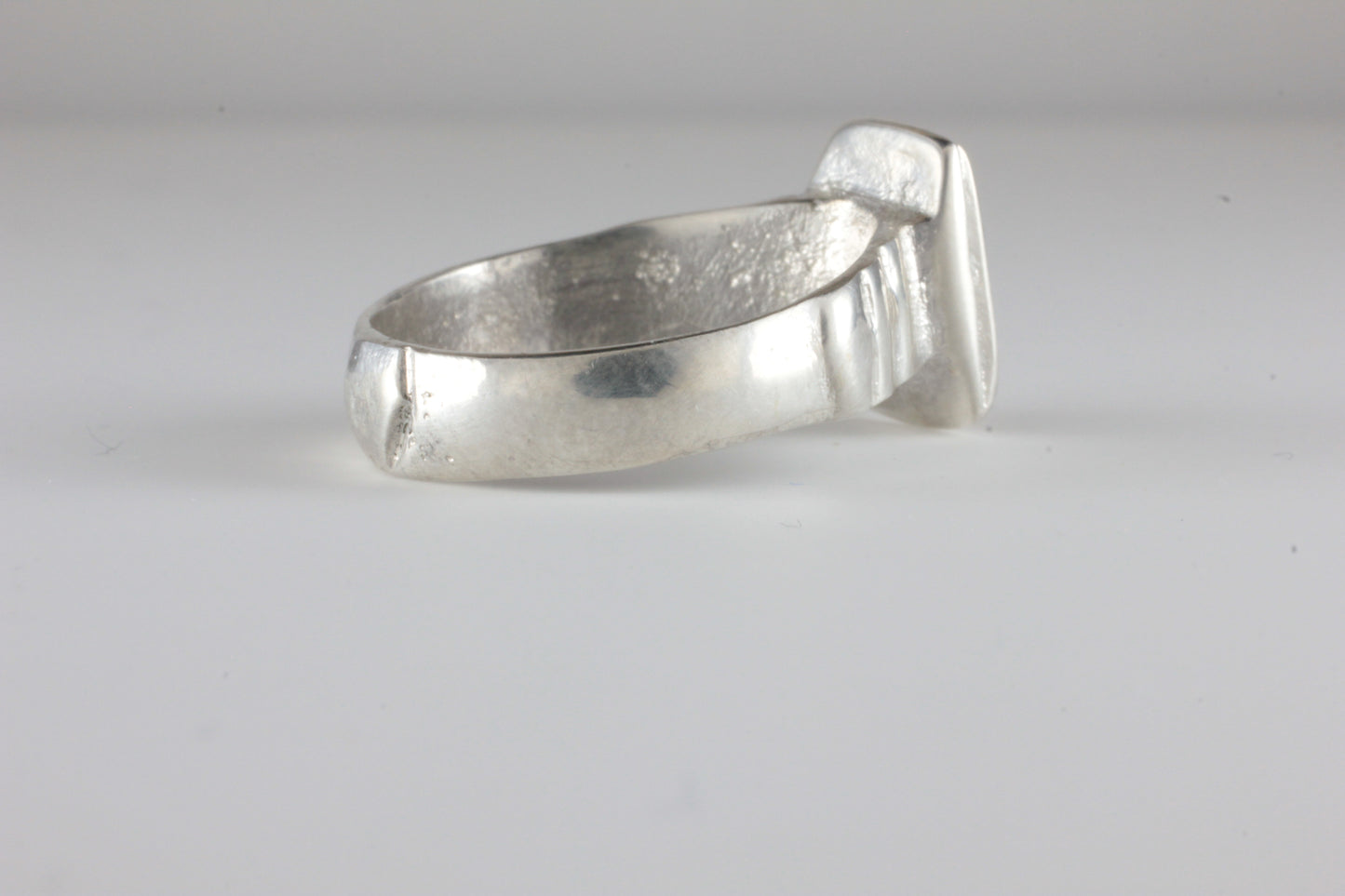 'Vernatio' Phoenix Roman c.400AD Style Ring Silver
