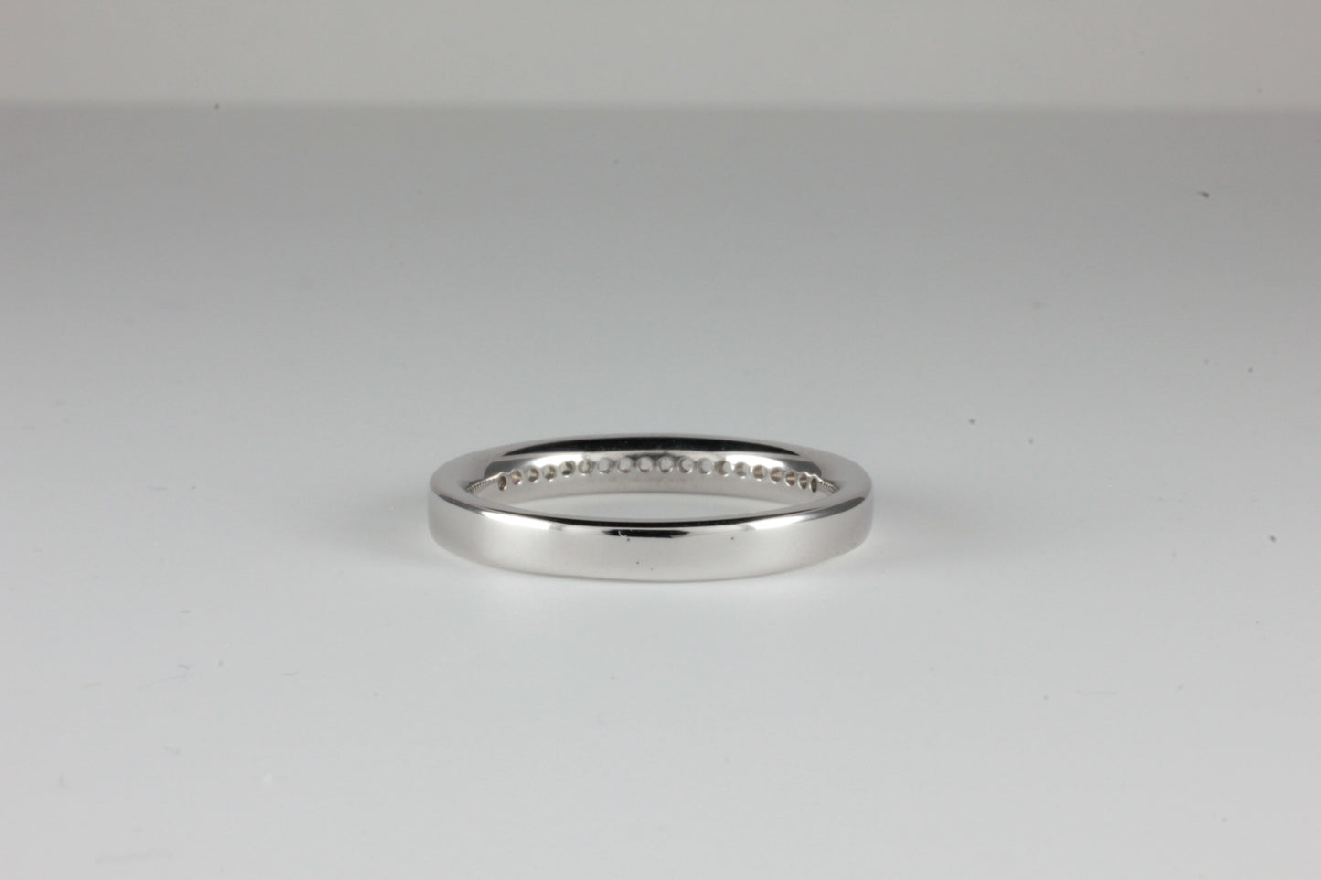 Platinum Eternity Art Deco Style Ring 0.33ct Baguette Cut Diamonds
