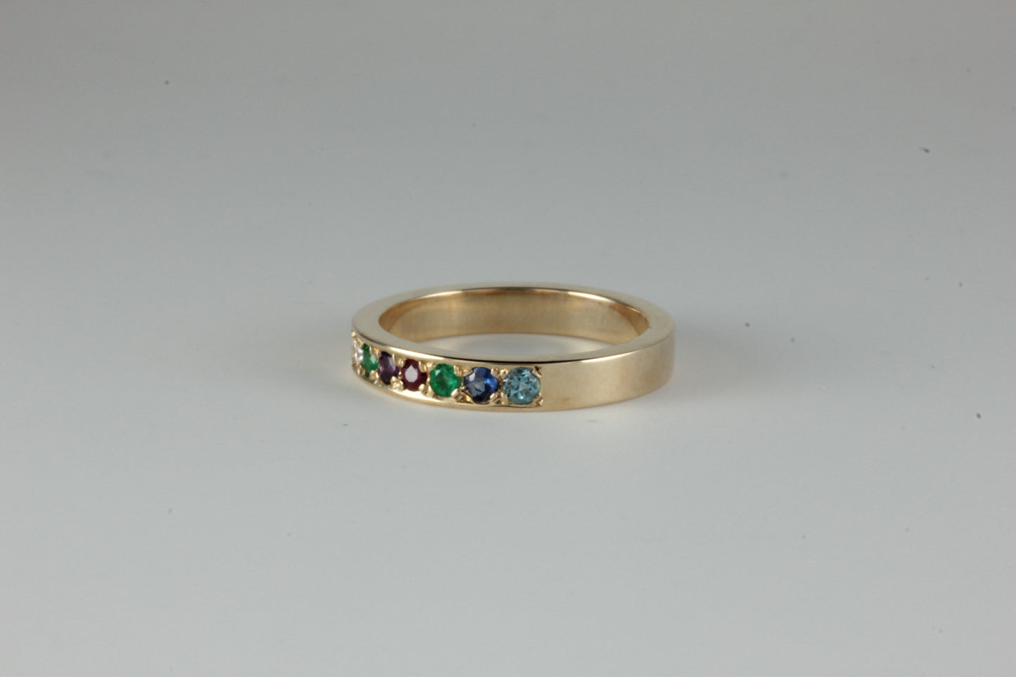 Victorian / Edwardian style 'DEAREST' Ring Acrostic Eternity Band