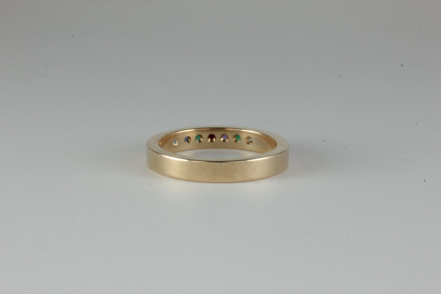 Victorian / Edwardian style 'DEAREST' Ring Acrostic Eternity Band
