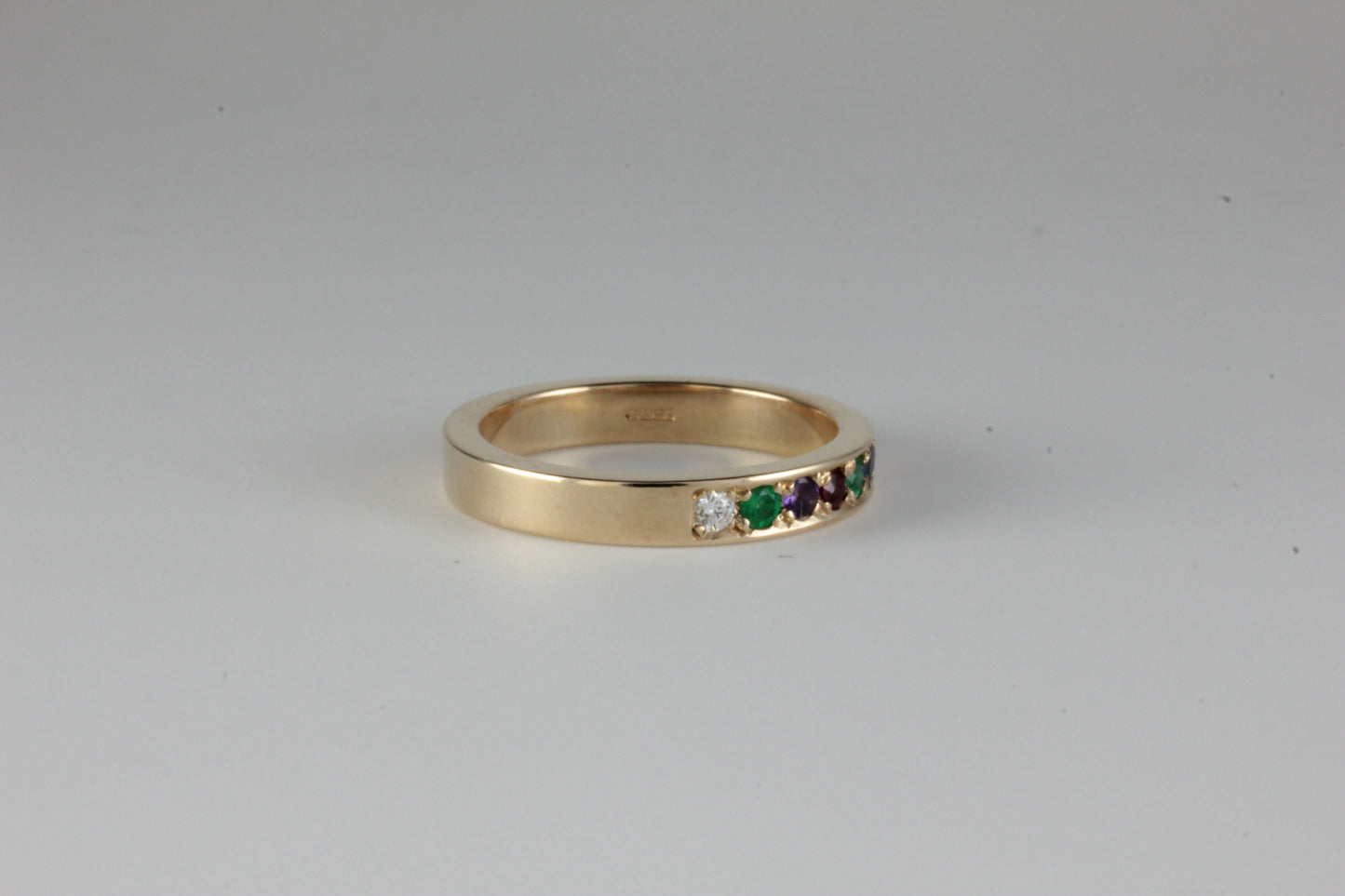 Victorian / Edwardian style 'DEAREST' Ring Acrostic Eternity Band