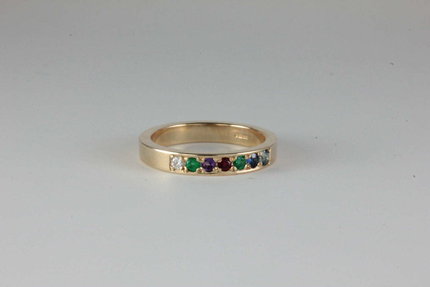 Victorian / Edwardian style 'DEAREST' Ring Acrostic Eternity Band