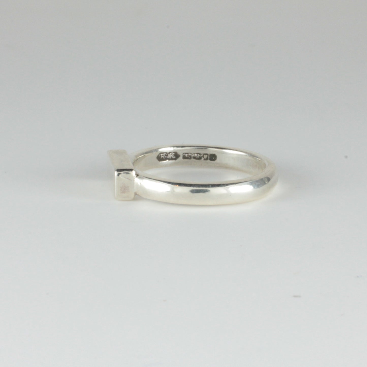 Ancient Greek style rectangular head signet ring