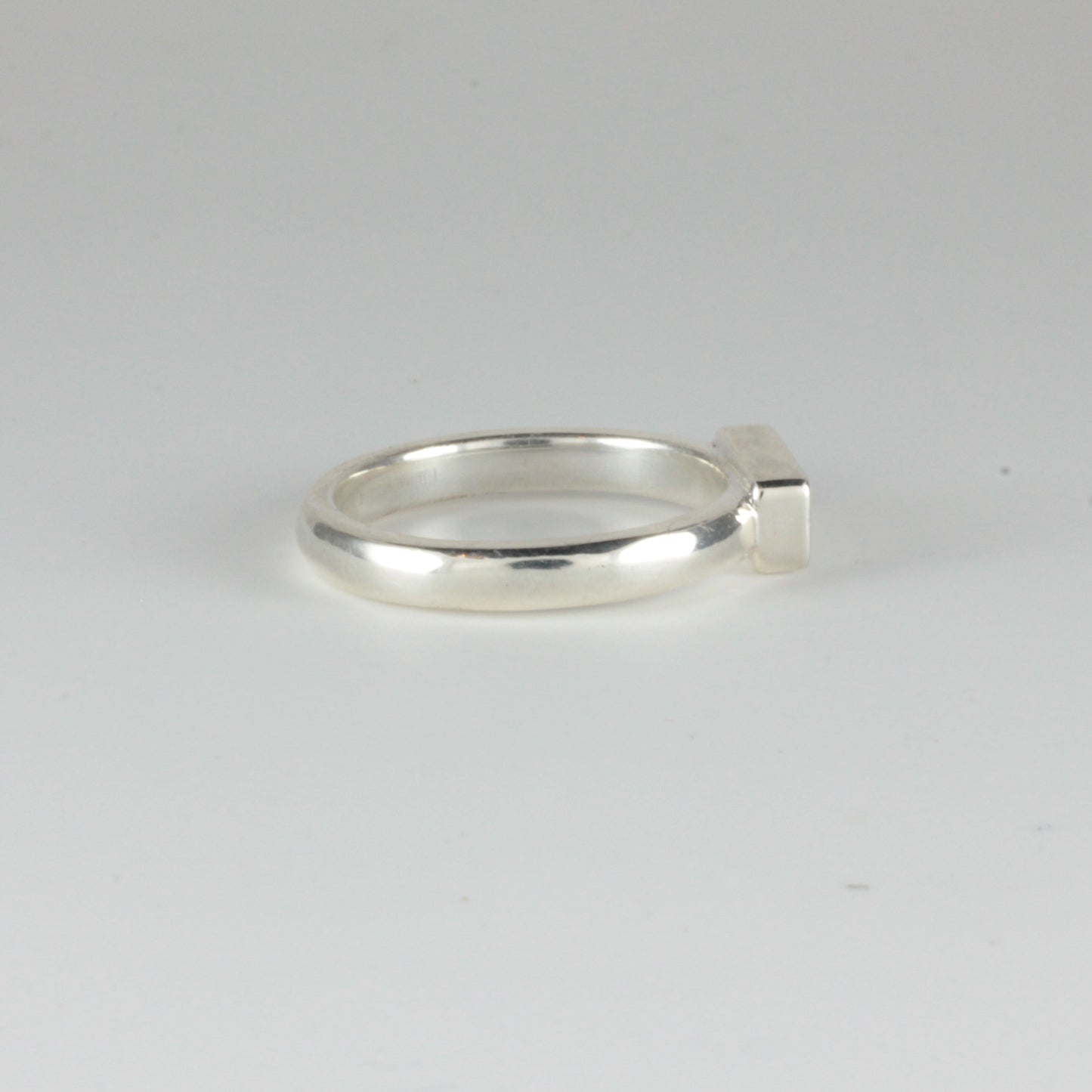Ancient Greek style rectangular head signet ring