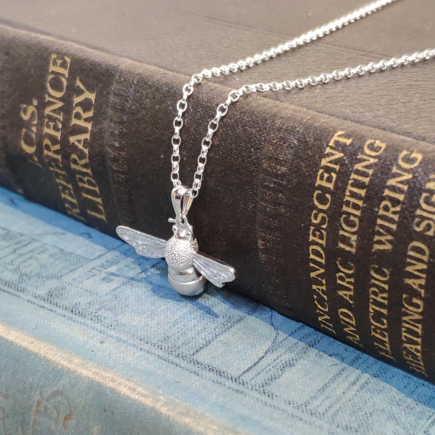 Sterling Silver Bee Pendant