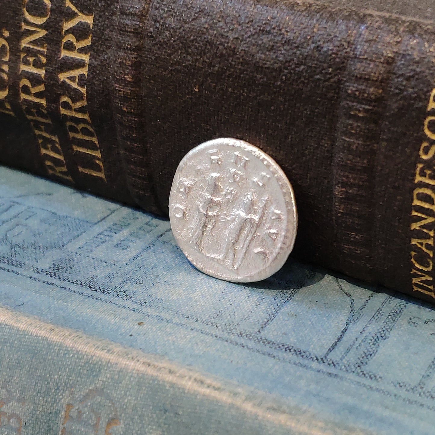 Antoninianus Reproduction Roman Coin in Sterling Silver