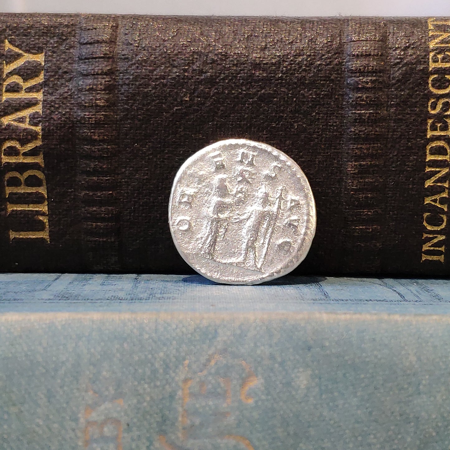 Antoninianus Reproduction Roman Coin in Sterling Silver