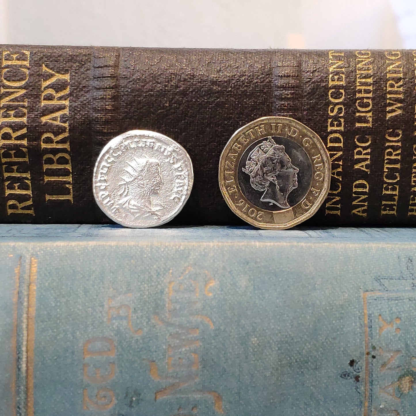Antoninianus Reproduction Roman Coin in Sterling Silver