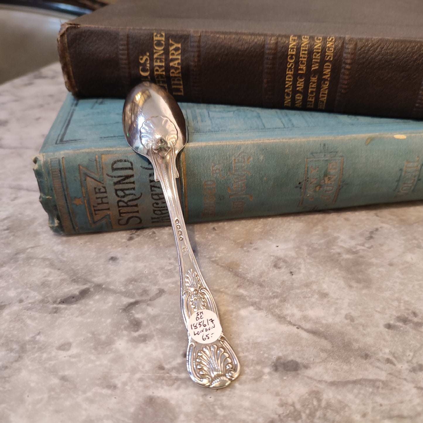 Hallmarked Silver c.1856 Teaspoon by Samuel Hayne & Dudley Cater Silverware