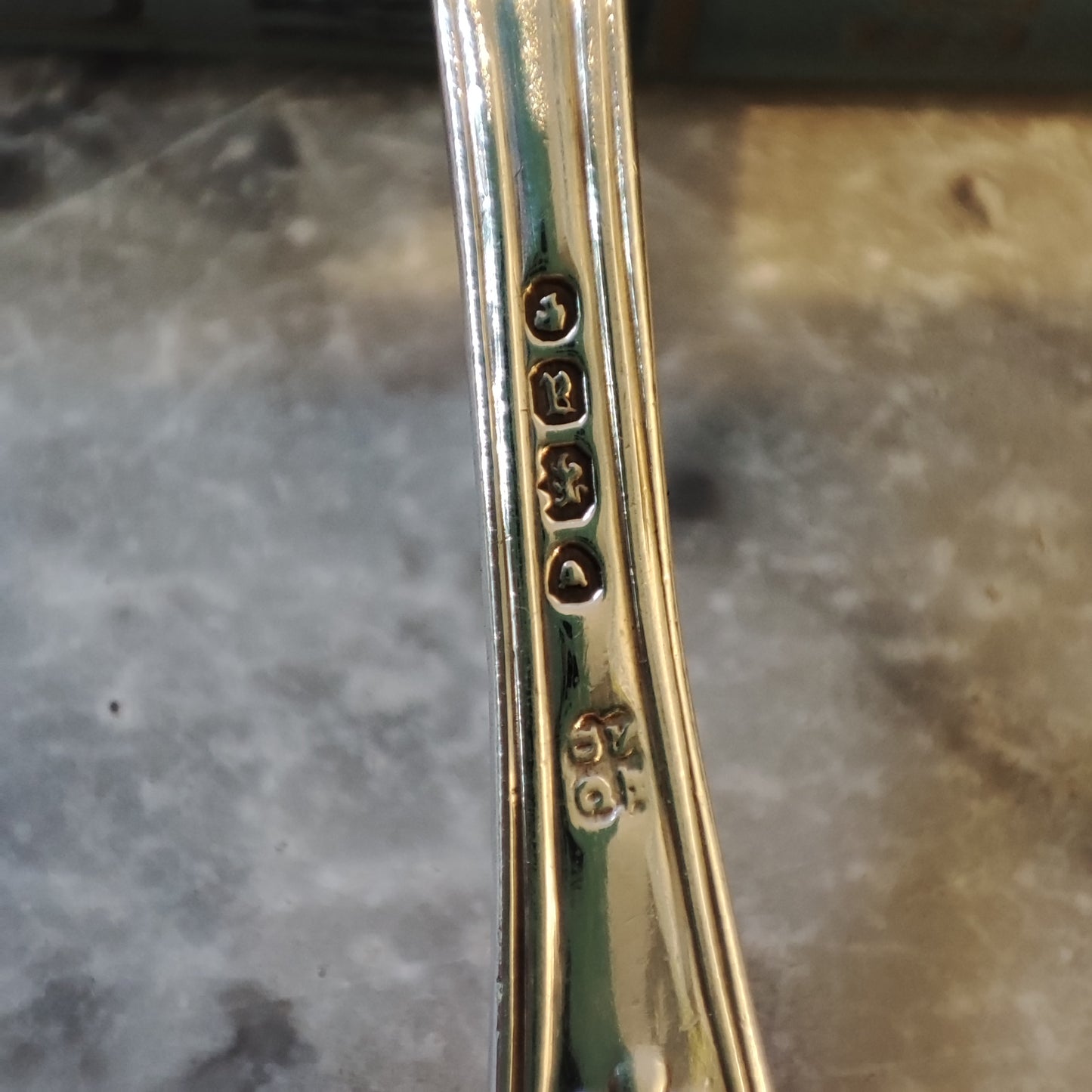 Hallmarked Silver c.1856 Teaspoon by Samuel Hayne & Dudley Cater Silverware