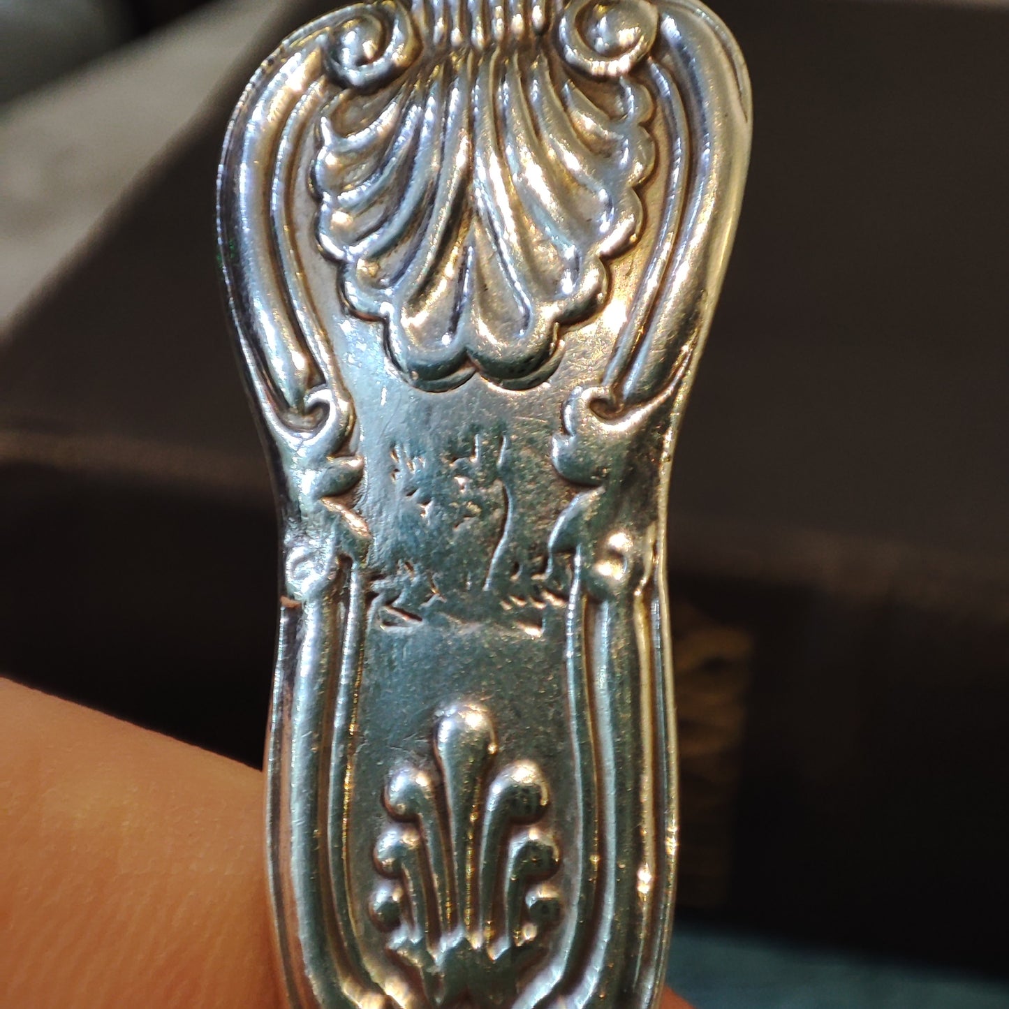 Hallmarked Silver c.1856 Teaspoon by Samuel Hayne & Dudley Cater Silverware