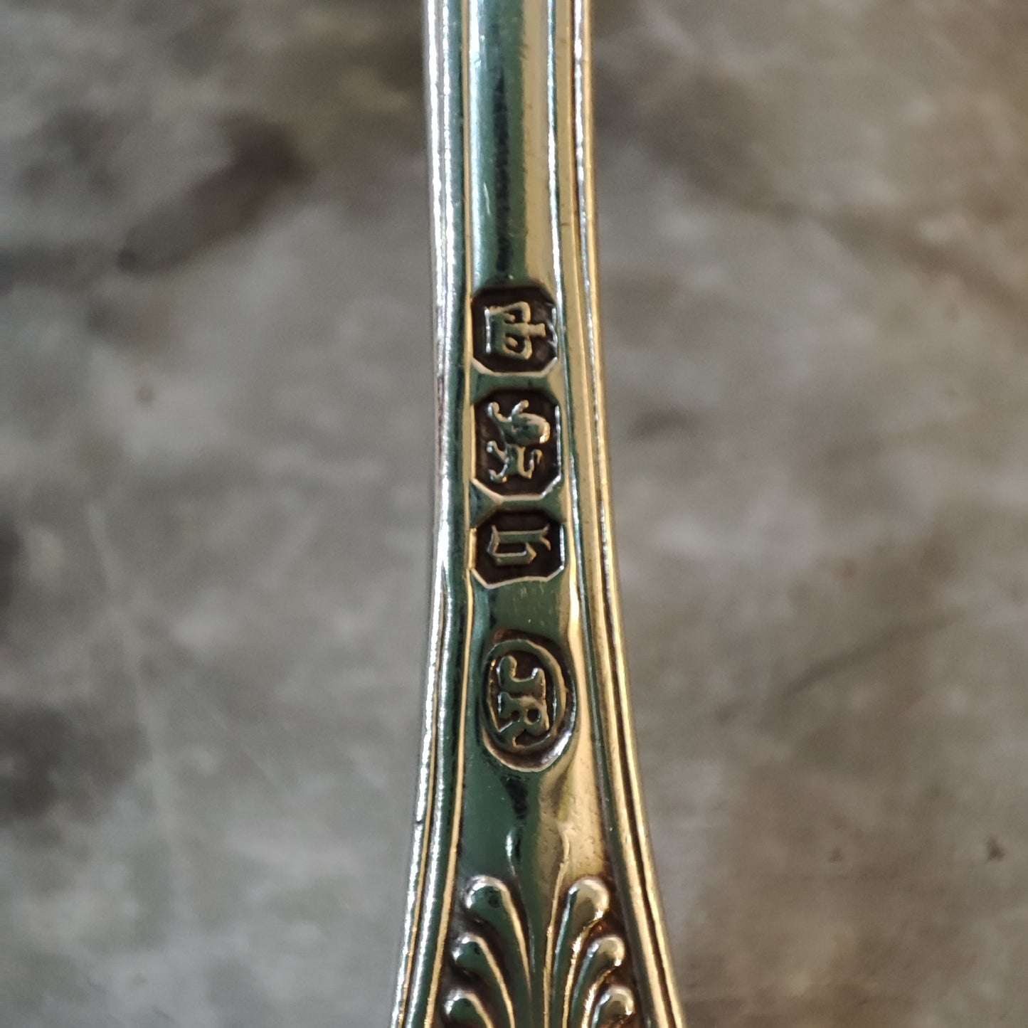c.1894 Hallmarked Silver Victorian Teaspoons by John Round & Son Silverware