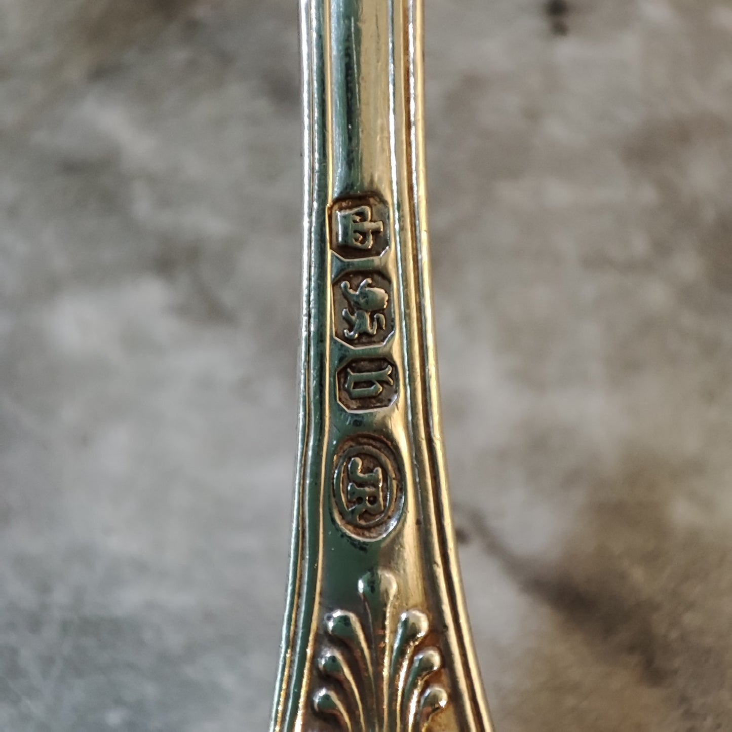 c.1894 Hallmarked Silver Victorian Teaspoons by John Round & Son Silverware