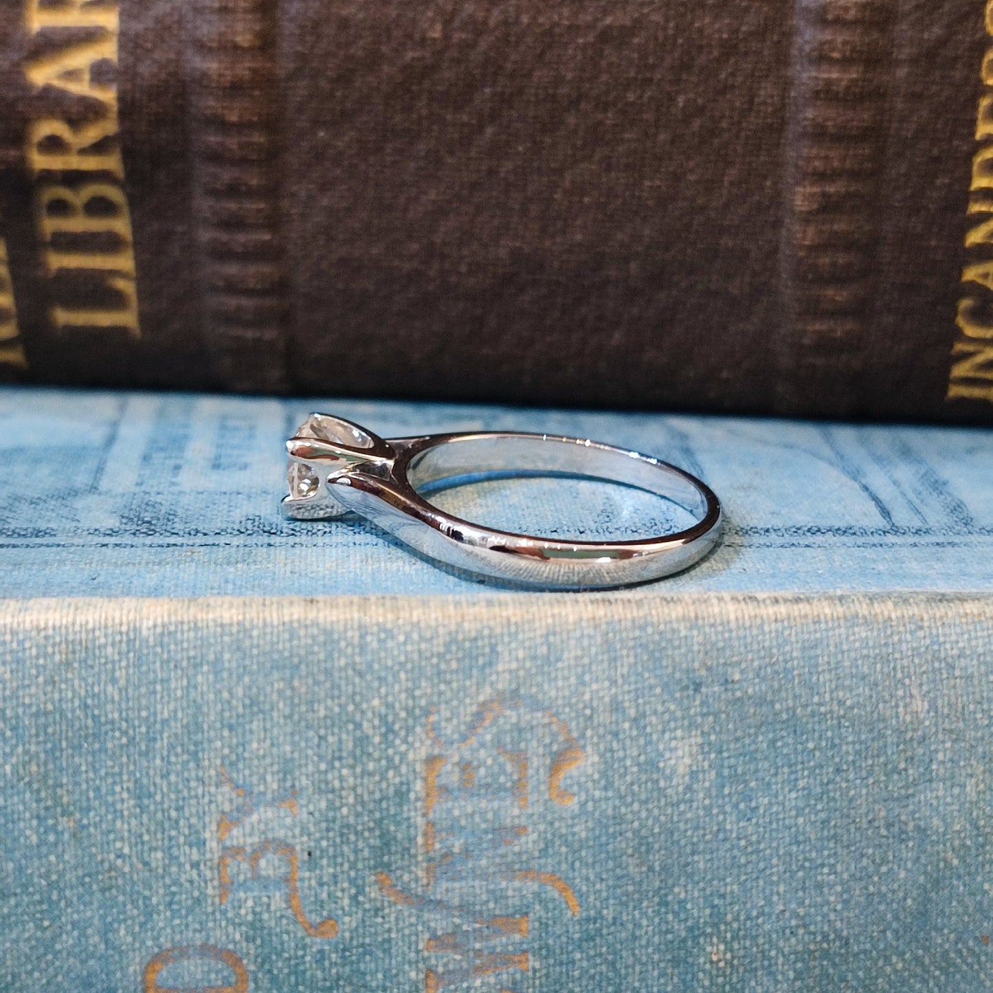 Platinum 0.62ct Diamond Engagement ring