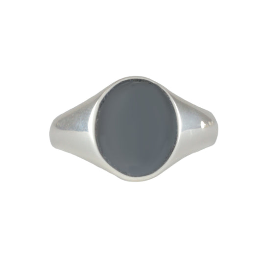 11x9mm Oval Signet Ring