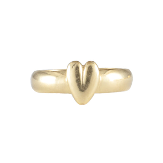 'Cordis' 22ct Medieval style Heart Ring