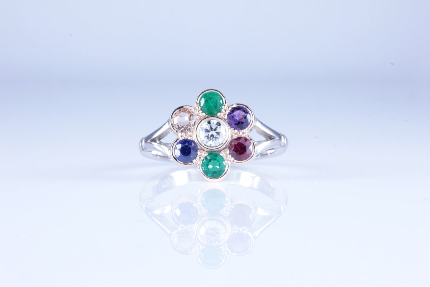 Dearest Ring Daisy Edwardian style in 18ct