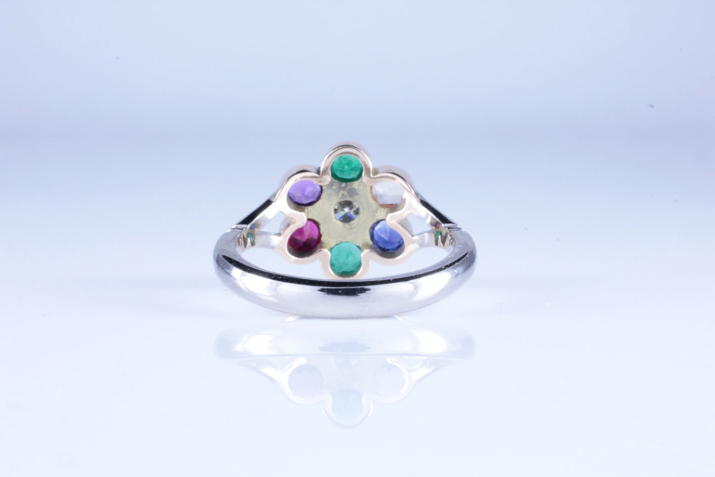 Dearest Ring Daisy Edwardian style in 18ct