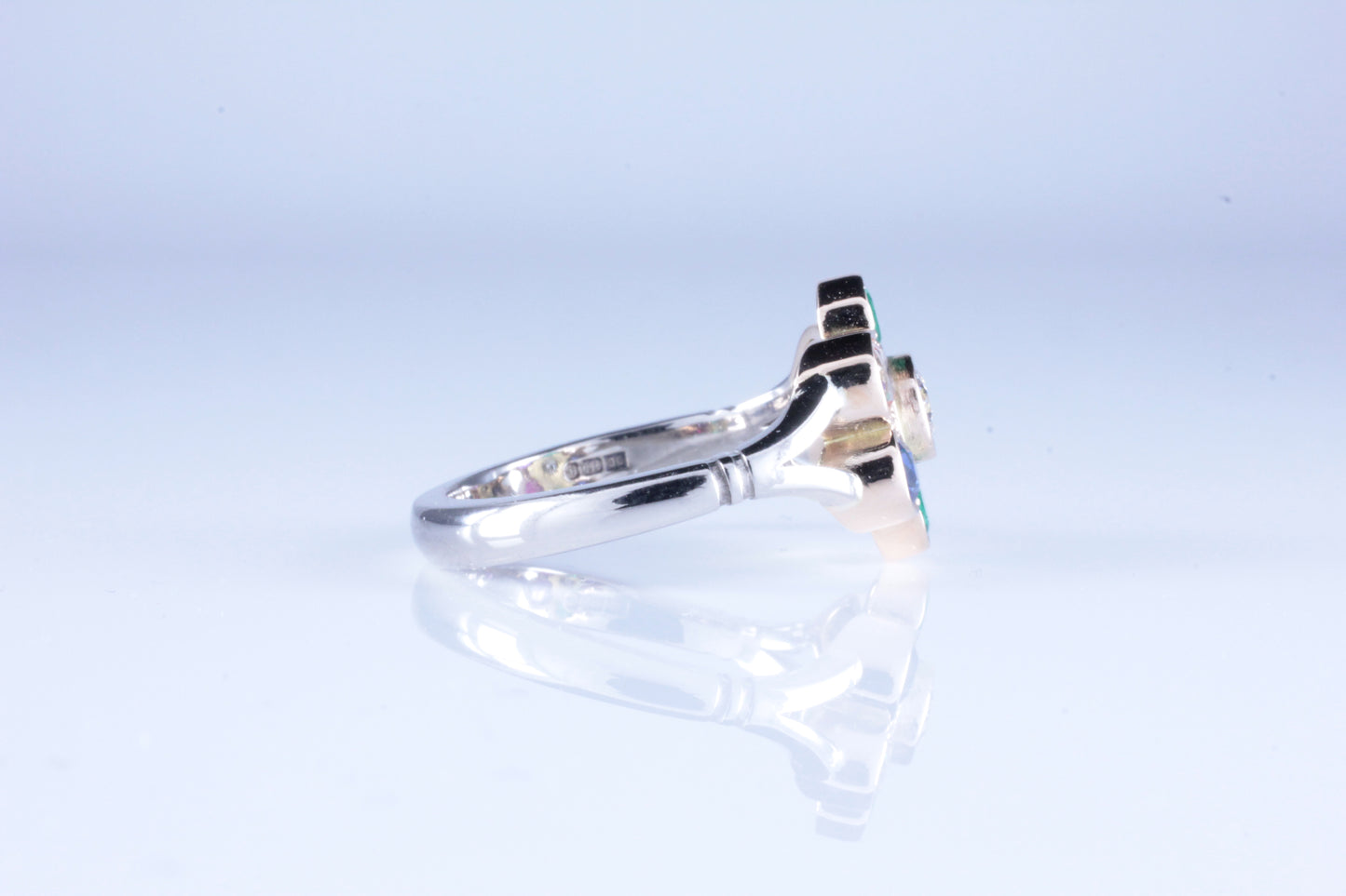 Dearest Ring Daisy Edwardian style in 18ct