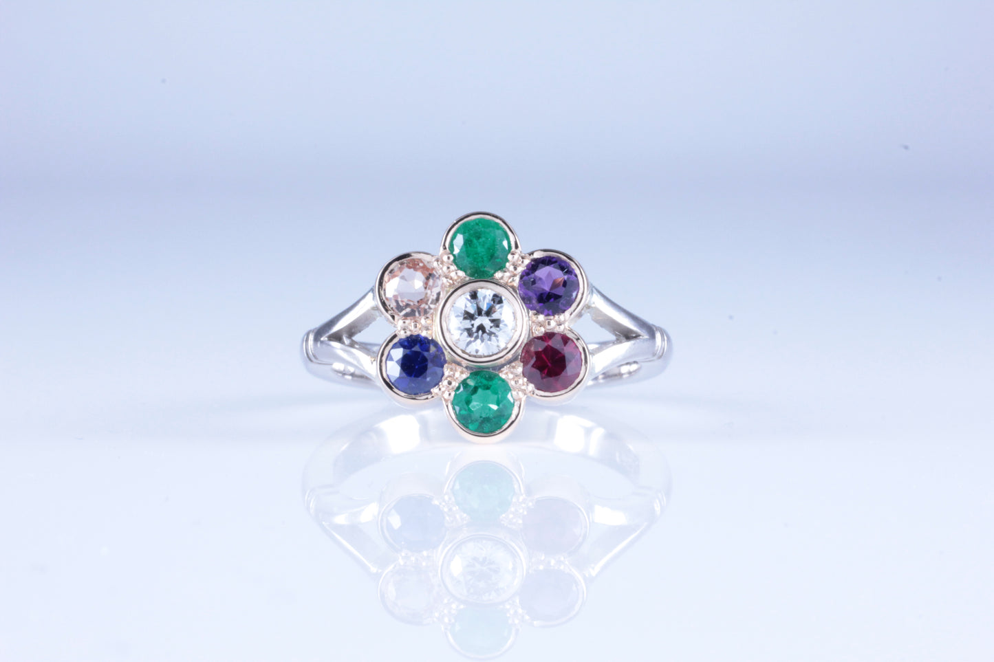 Dearest Ring Daisy Edwardian style in 18ct