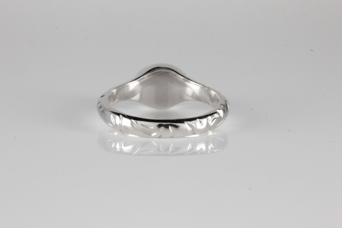 'Odessos' Georgian style Oval Pink Tourmaline Cabochon Ring