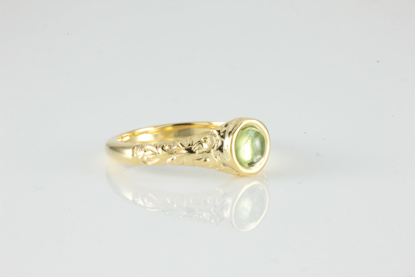 'Narona' Victorian style Ring August Birthstone