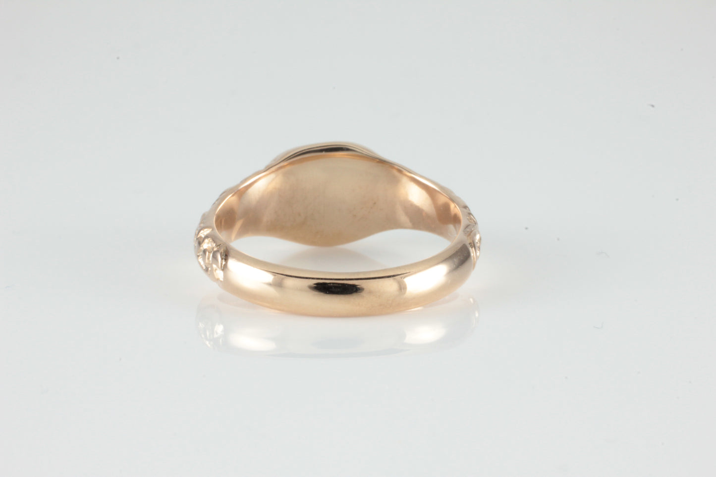 'Nida' Georgian style Oval Topaz Cabochon Ring