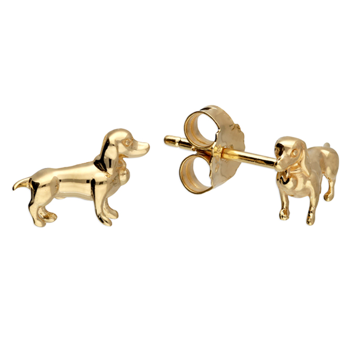 Baby Dachshund Stud Earrings