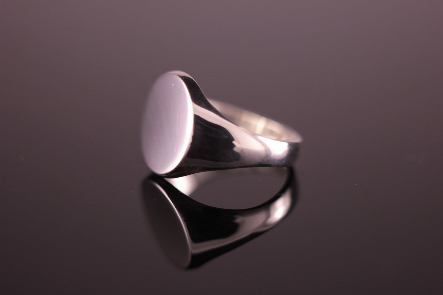 13mm Round Head Signet Ring
