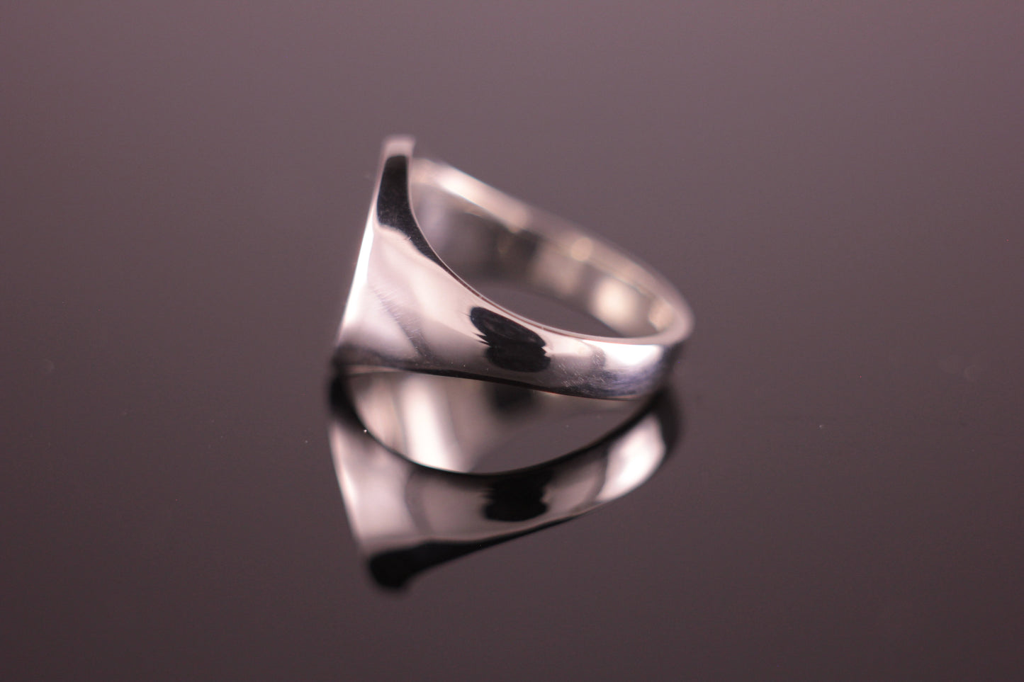 13mm Round Head Signet Ring