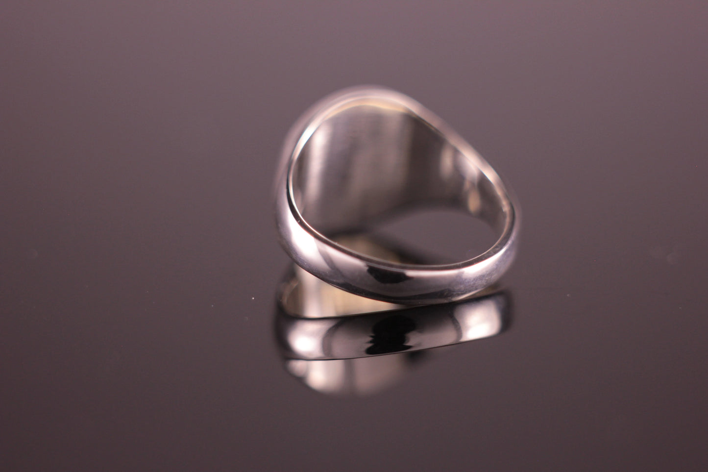 13mm Round Head Signet Ring
