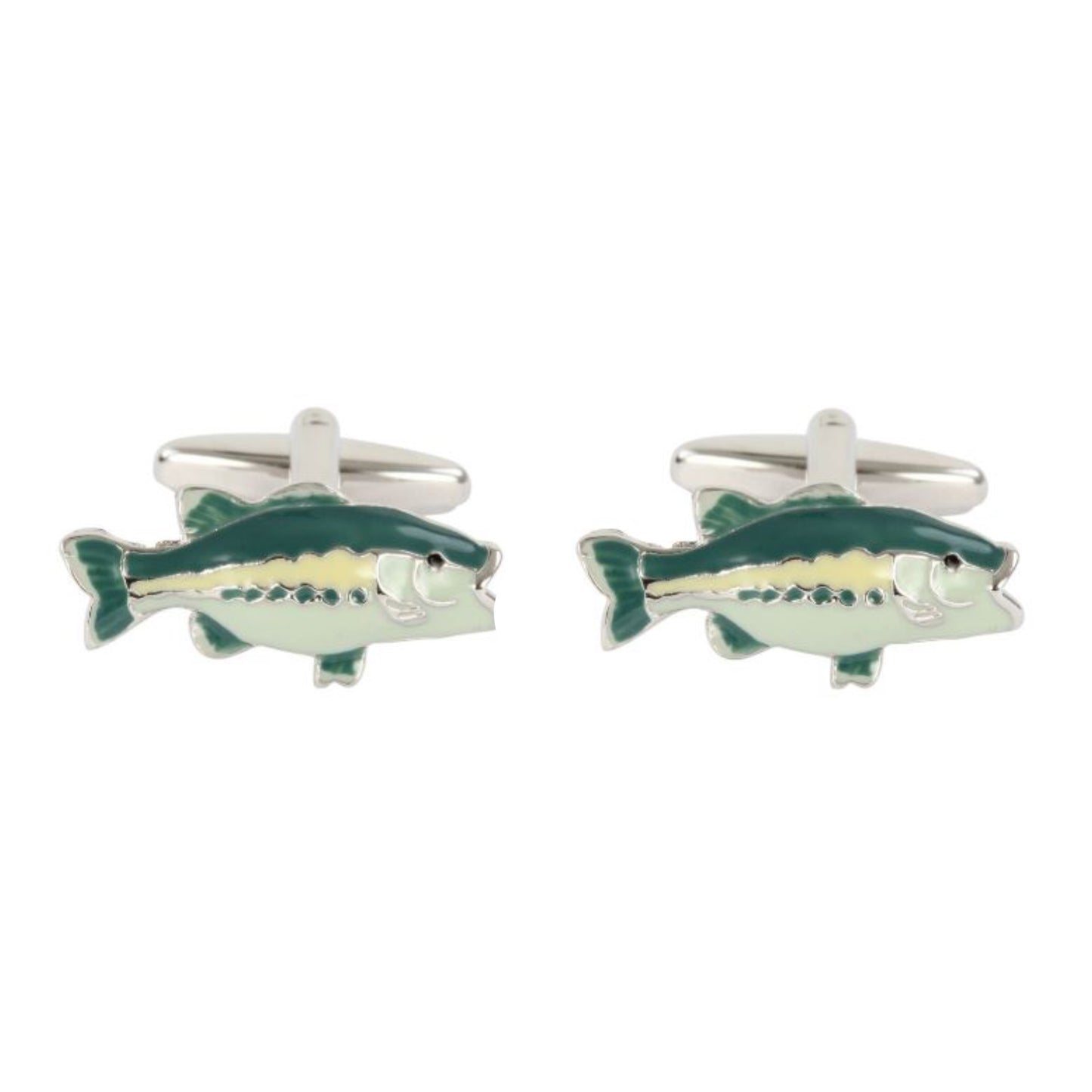 Enamel Fish Cufflinks