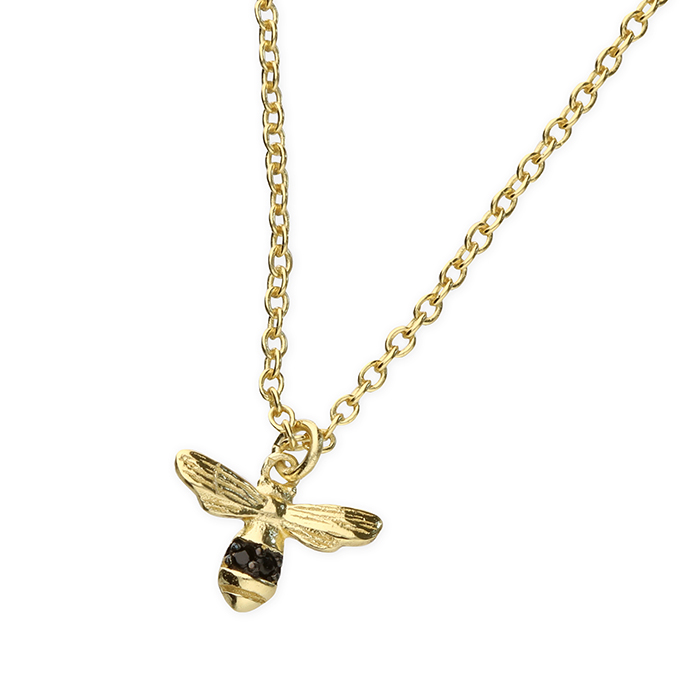 Black and Yellow Bee Pendant