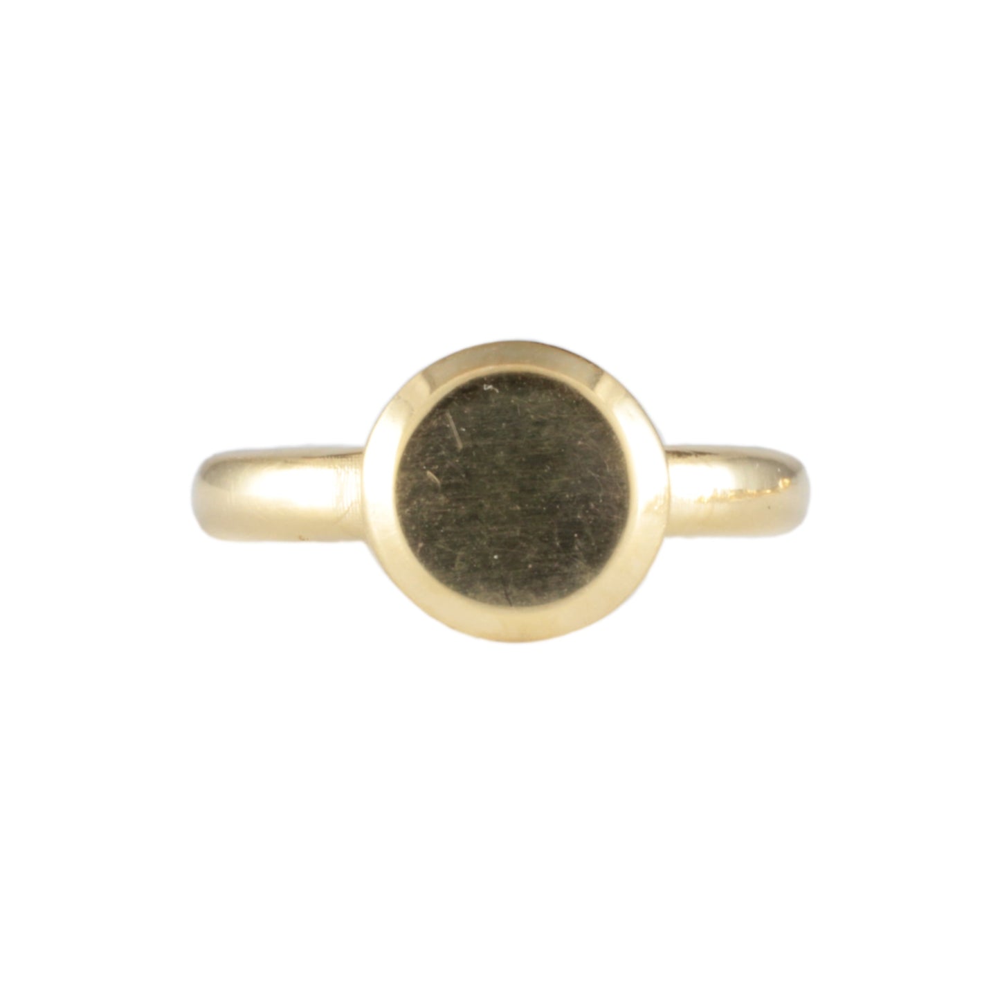 22ct Gold Byzantine Style Round Head Ring C6th BCE