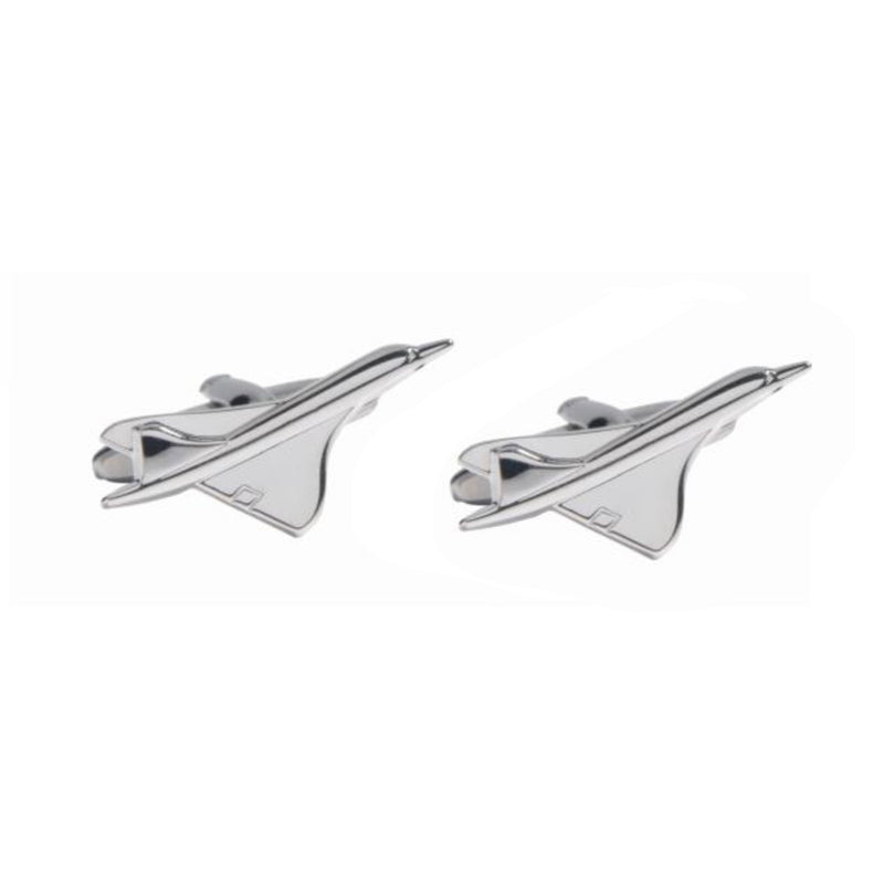 Concorde Aeroplane Cufflinks