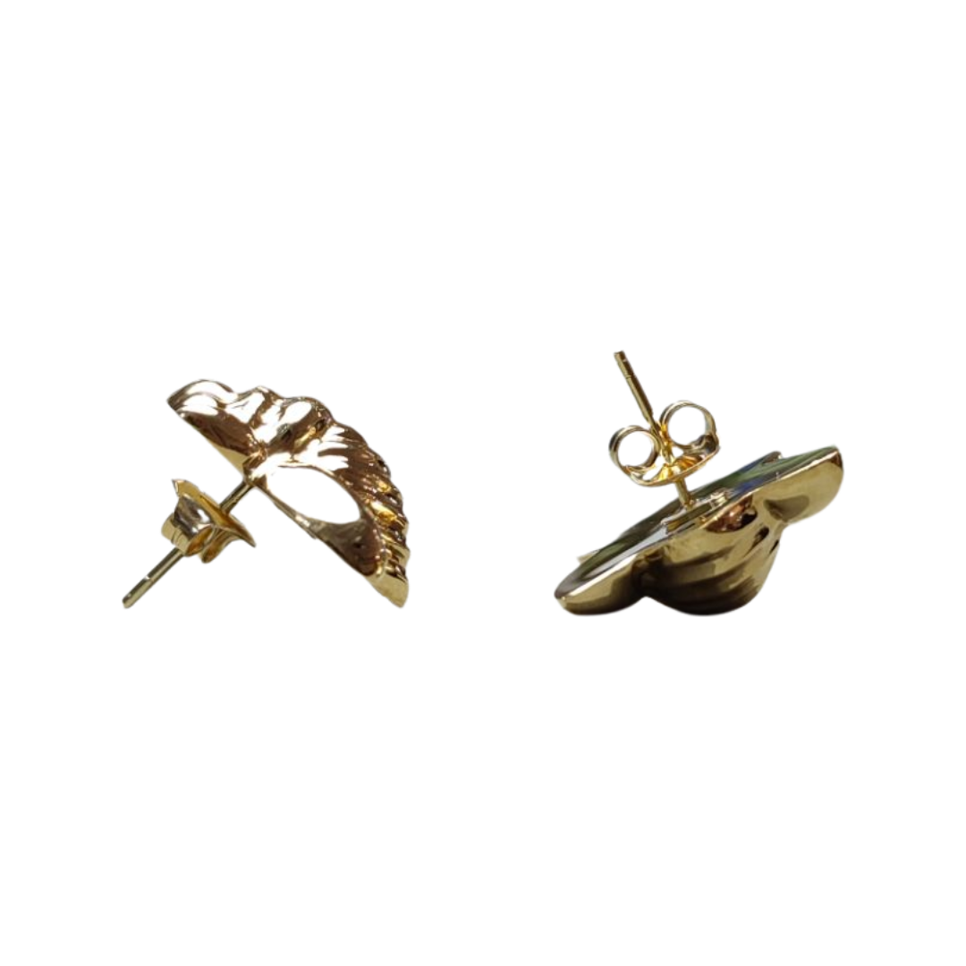 Vintage Bee Stud Earrings in 18ct Yellow Gold
