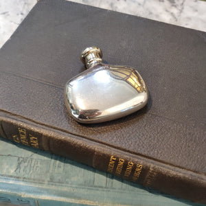 Silver Edwardian Antique c.1906 Chester Hip Flask