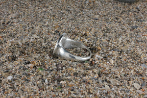 'Delphinus' Roman Style c.200AD Dolphin Ring Silver