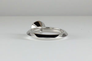 1.09ct Diamond Art Deco Design Platinum Ring