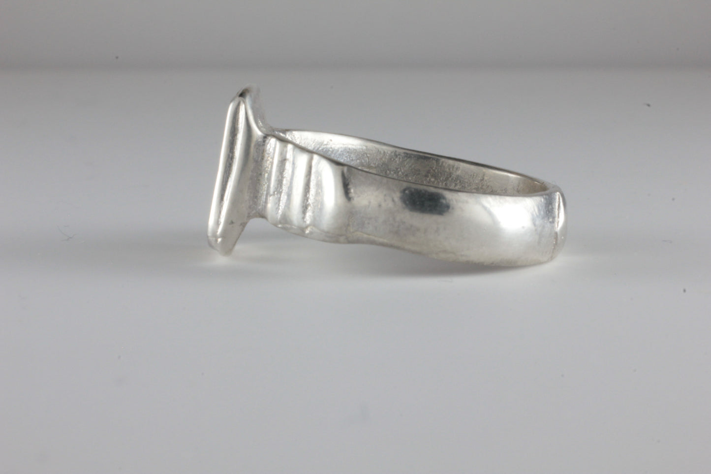 'Vernatio' Phoenix Roman c.400AD Style Ring Silver