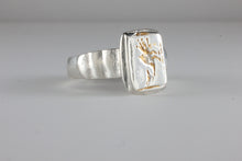 Load image into Gallery viewer, &#39;Vernatio&#39; Phoenix Roman c.400AD Style Ring Silver