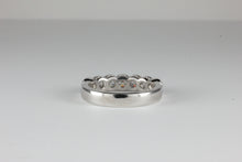 Load image into Gallery viewer, 1.00ct total Rub over Diamonds Eternity Ring