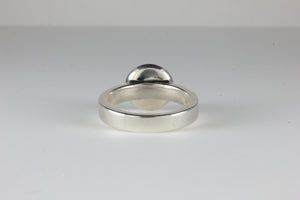 'Oston' Chrysoprase & Turquoise Medieval style ring