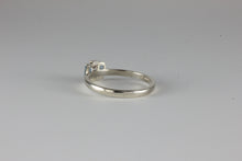 Load image into Gallery viewer, Aquamarine &amp; Moissanite Art Deco Design Ring